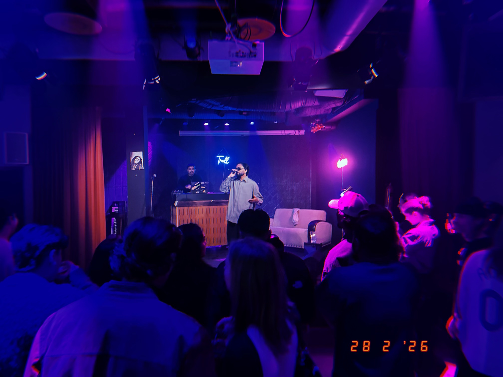 Et øyeblikk fra Aiyo Rasas konsert